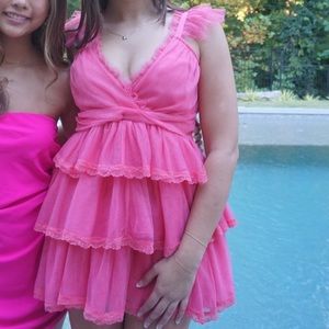 Love shack fancy zorina mini dress